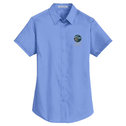 Port Authority® Women's Short Sleeve SuperPro™ Twill Shirt