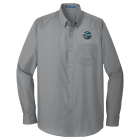 Port Authority® Long Sleeve Carefree Poplin Shirt