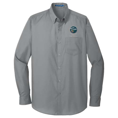 Port Authority® Long Sleeve Carefree Poplin Shirt