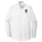 Port Authority® Long Sleeve Carefree Poplin Shirt