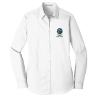 Port Authority® Women's Long Sleeve Carefree Poplin Shirt