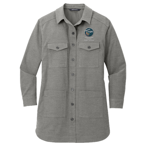 Mercer+Mettle® Women’s Long Sleeve Twill Overshirt