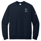 Nike Club Fleece Sleeve Swoosh Crew